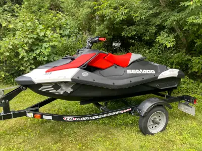 Like new with low hours (10 approx) and lightly used. BRP audio, factory cover, front trunk installe...