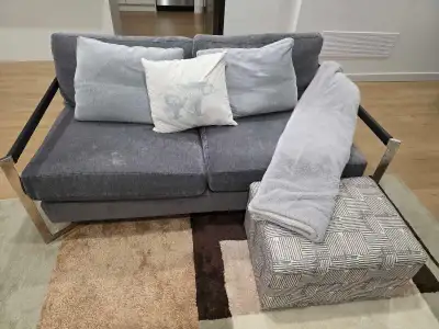 Used sofa and ottoman, View more