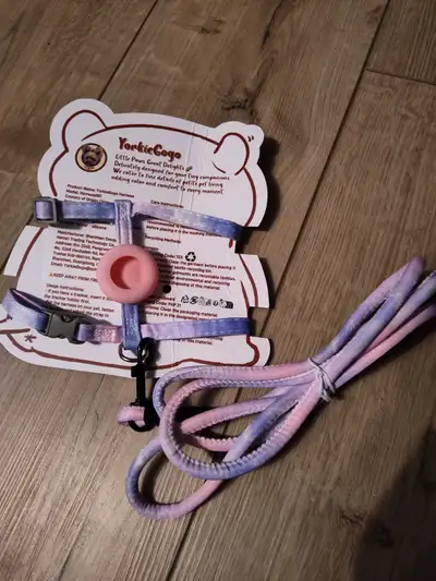 YorkieGogo No Pull Dog Harness and Leash with AirTag, View more