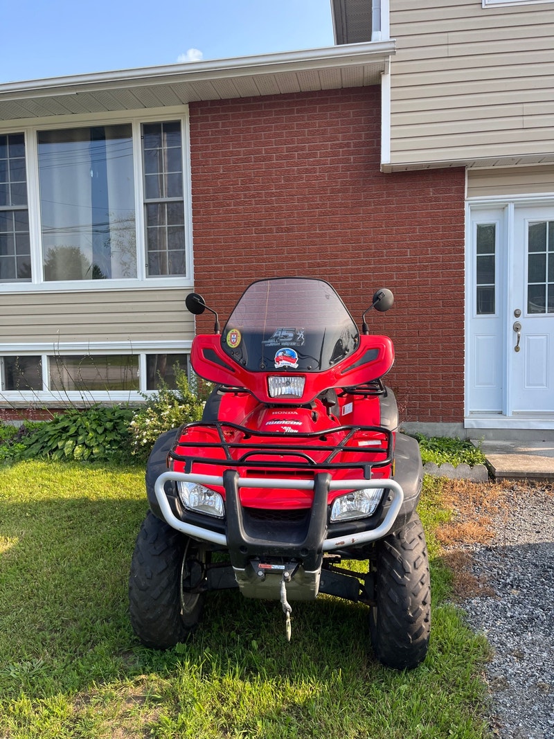 2009 Honda Rubicon 500 ATVs North Bay Kijiji