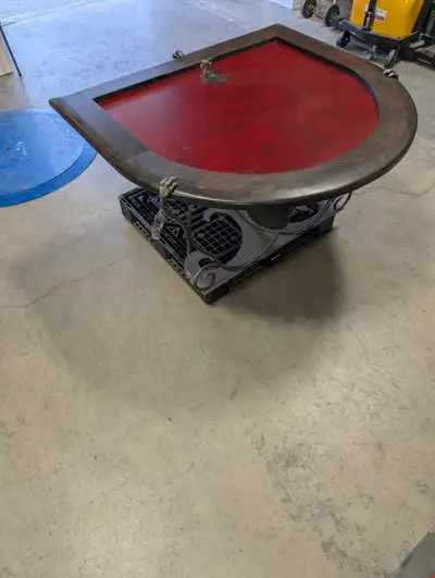 Game table and charcoal grill - Make us and offer, View more