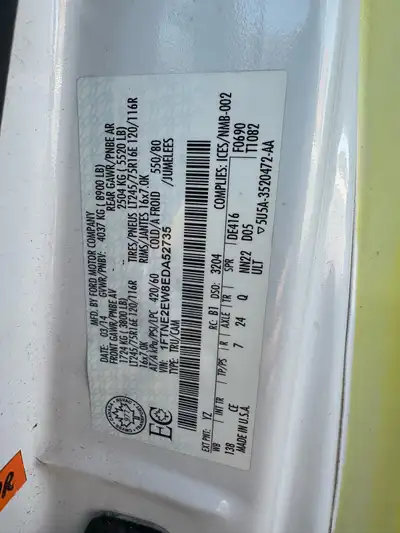This was a Servicemaster van. It has 248000 kms on it. The van runs and drives. Tires are 1 year old...