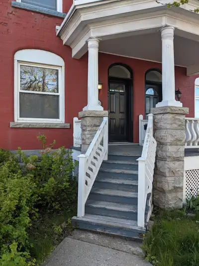 Large downtown 2 bedroom apartment with full finished basement