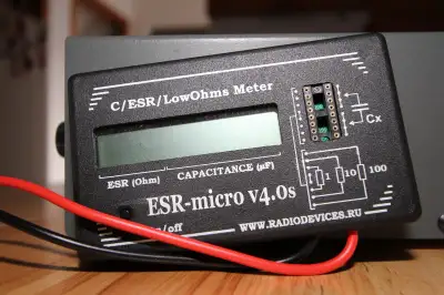 Equivalent Series Resistance (ESR) Excellent for capacitor test. Rare.