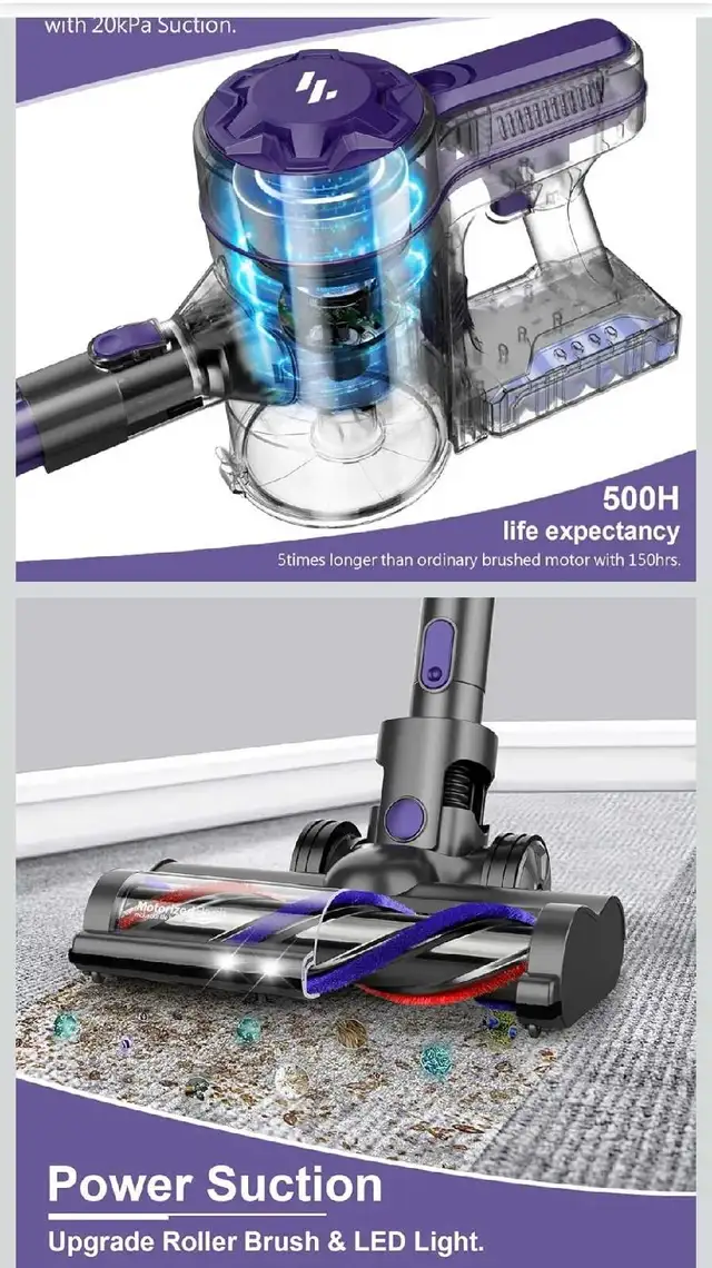 Cordless Vacuum Cleaner in Vacuums in Markham / York Region - Image 5