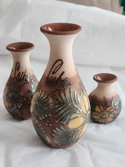 set of 3 vases, View more