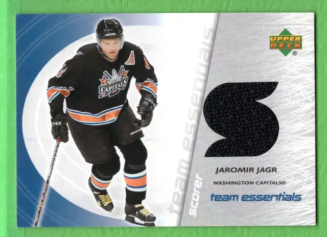 2003-04 Upper Deck Team Essentials #TSJJ Jaromir Jagr in Arts & Collectibles in Thetford Mines - Image 2