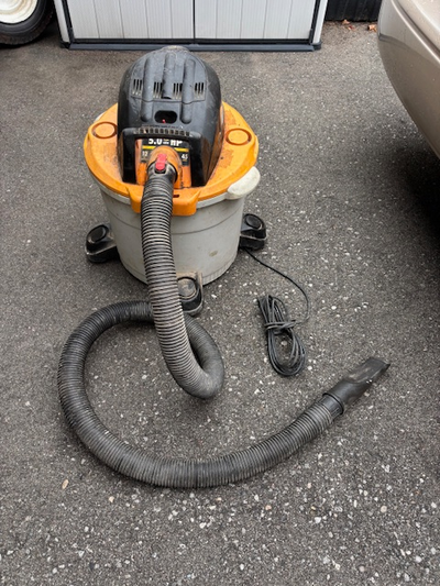 Rigid Heavy Duty Wet/Dry Shop Vac-5 HP/12 gallon, View more
