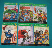 Avenger level 1 , 2,  books and Treasury books