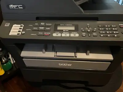 Brother MFC-7460DN Printer-Imprimante, View more