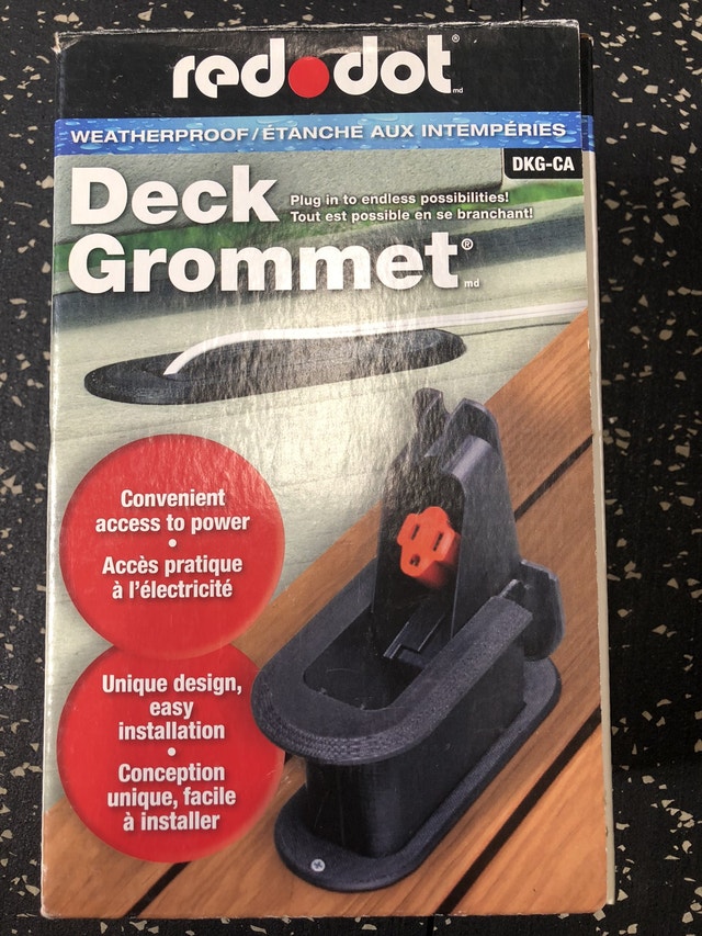 Deck power grommet Decks & Fences Ottawa Kijiji