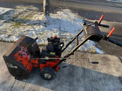 Gran Prix snowblower, View more