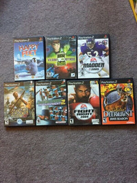 7 PlayStation 2/PS2 Games for $20