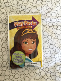 Play pack activity book and crayons for on the go - Brand new