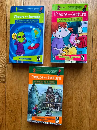 LIVRES ENFANT *  L’HEURE DE LA LECTURE * 1ère , 2ème et 3ème ann, View more