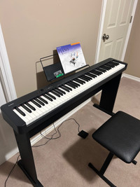 Modern piano 88 weighted keys & accessories for sale!!