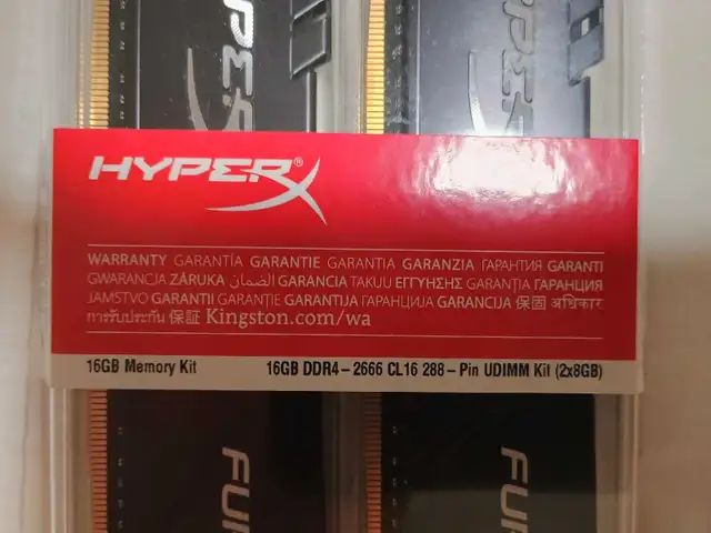 Hyper 16 GB Memory Kit in Desktop Computers in Mississauga / Peel Region - Image 3