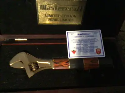 Mastercraft Limited Edition Adjustable Wrench, View more