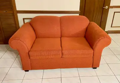 Love seat and chair, View more