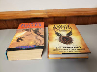 Harry potter and the goblet of fire, cursed child hardcover book