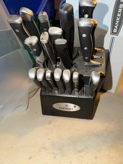 cuisinart knife set with block , View more