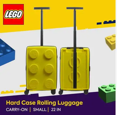Brand New LEGO Expandable Hardshell Rolling Carry-on Suitcase, View more