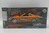 Fast and furious paul walkers (brians) toyota supra, die cast