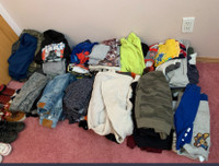 TODDLER BOYS CLOTHES AND SHOES LOT 