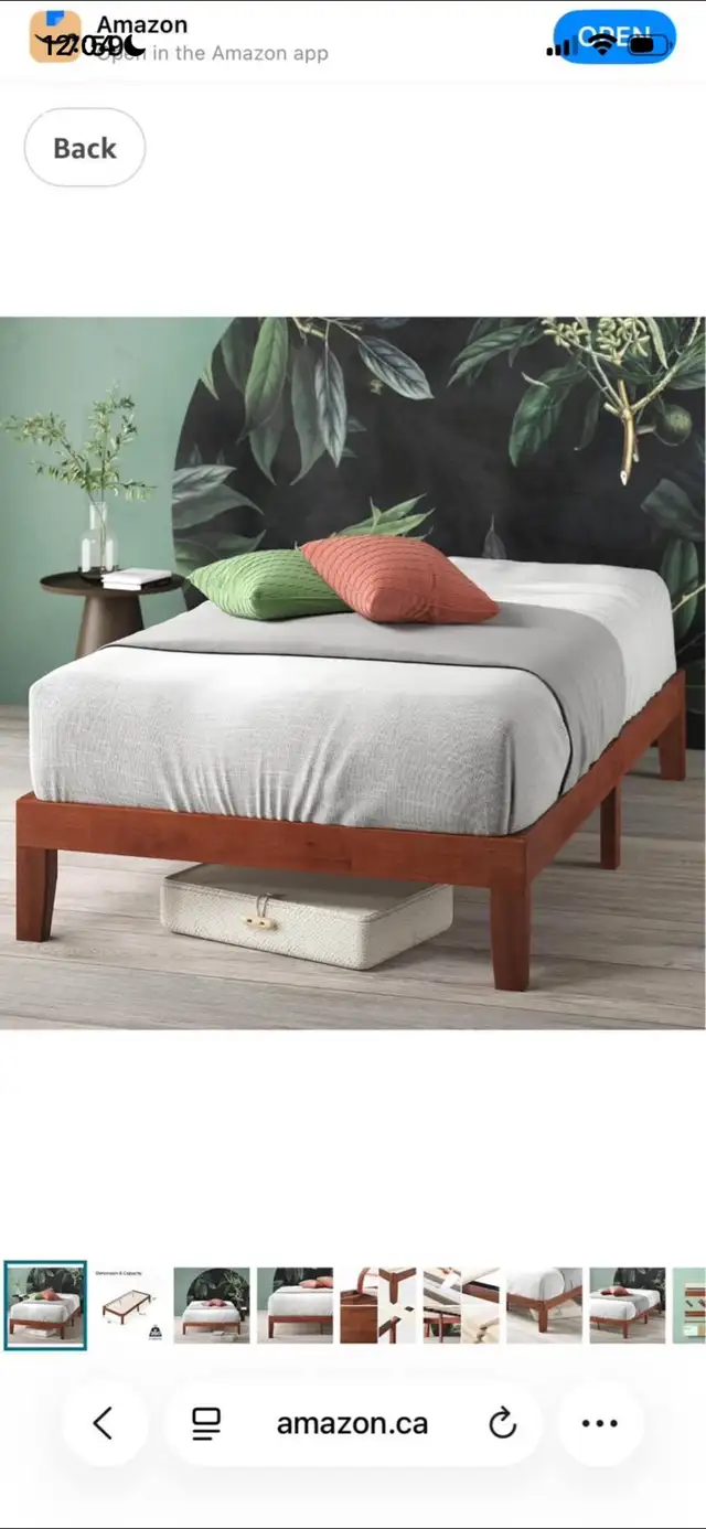 Bed frame + Mattress in Beds & Mattresses in Kingston - Image 2