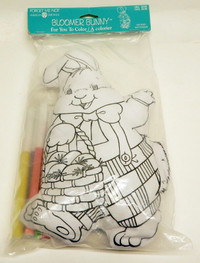 Stuffed Bunny & Colour Markers - NIB