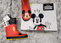 Mickey Mouse rainboots NEW in box with tags