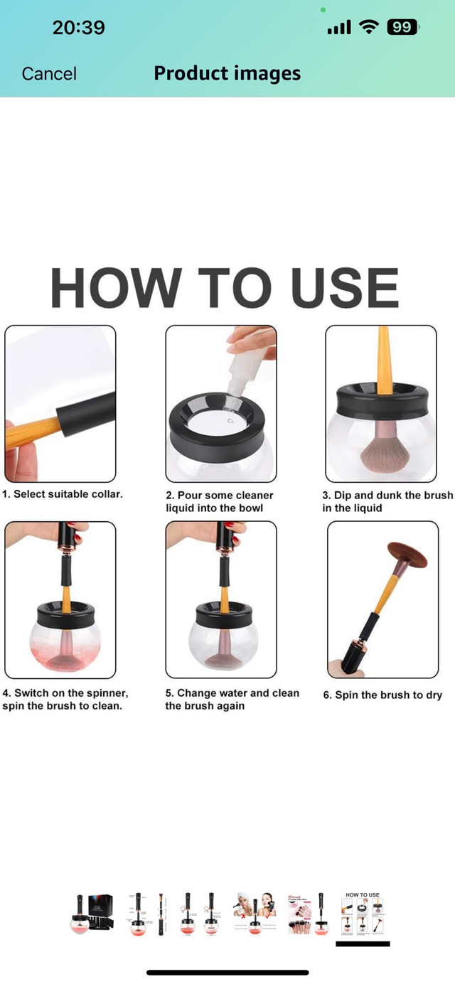 Makeup Brush Cleaner in Other in Calgary - Image 3