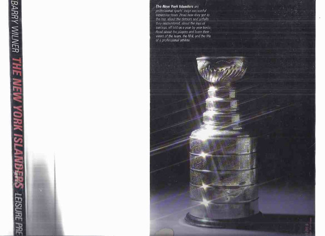 New York Islanders Dynasty Barry Wilner NHL NY rare hockey book in Non-fiction in Oakville / Halton Region - Image 2