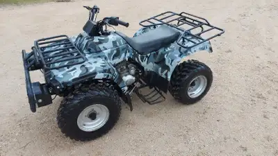 2006 import quad 2 wheel drive, 5 speed standard transmission, electric start only. I bought this br...