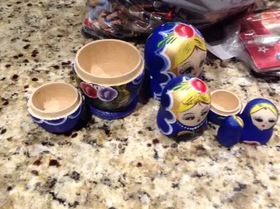 Beautiful condition RUssian doll set for sale, View more
