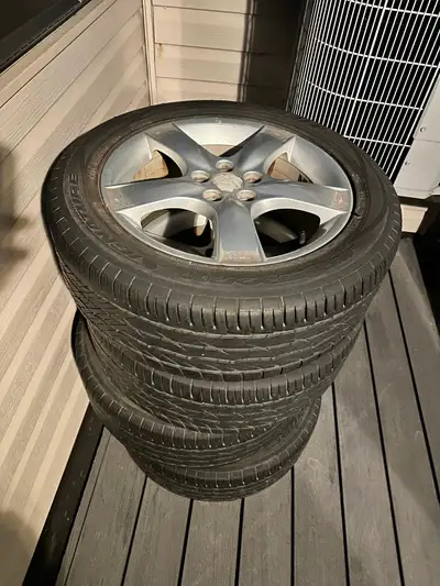 4 Subaru car rims for 2007 Subaru Impreza