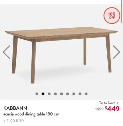 Kabbann Table with one bench and 2 Lorena Seats. Table legs removable.