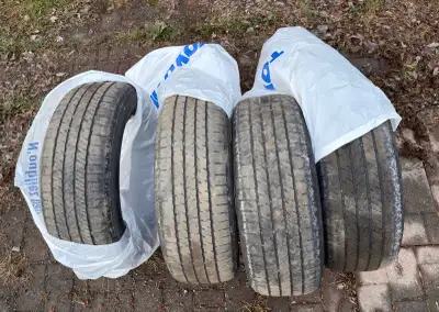 4 pneu été toutes saisons YOKOHAMA GEOLANDAR G91, 225/60 R17, 180$