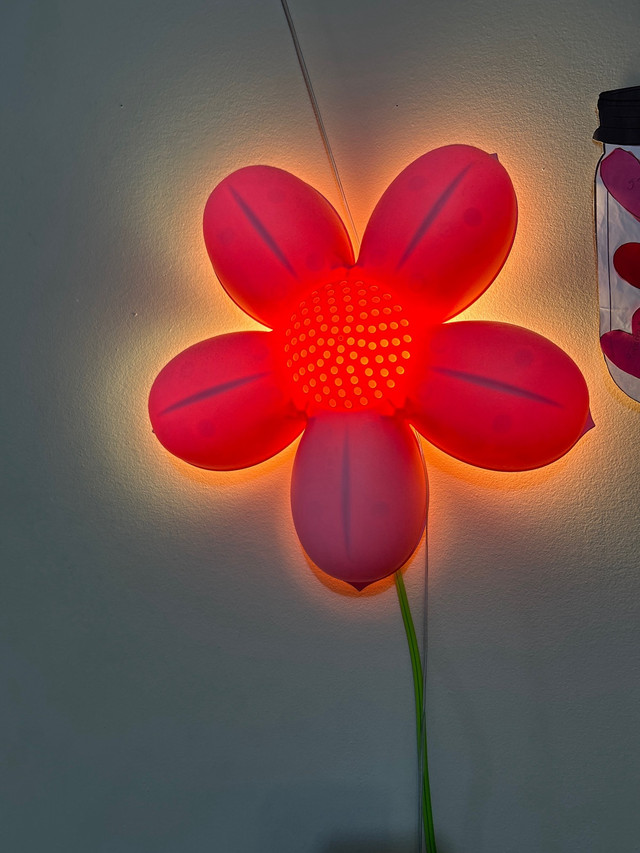 IKEA flower lamp kids room decor  in Home Décor & Accents in Calgary