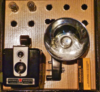 Vintage Kodak Brownie Hawkeye Camera 1957