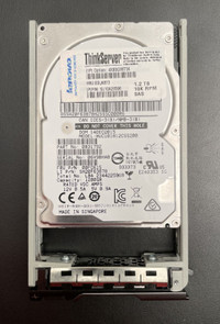 1.2 TB SAS hard drive 10K RPM for ThinkServer RD550
