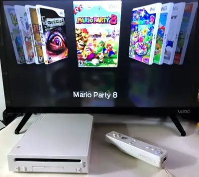 Nintendo Wii with lots of games (HDMI an option), View more