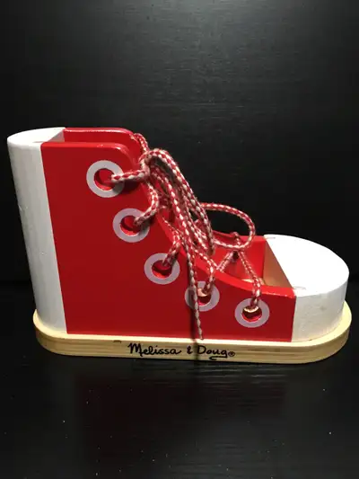Lacing shoe toy, View more
