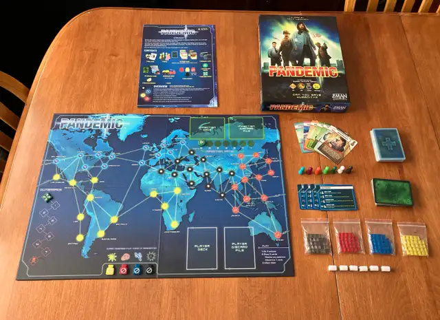 Pandemic Game by Zman, Complete628632841585931211