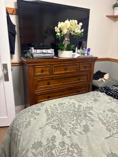 Brown bedroom set, View more