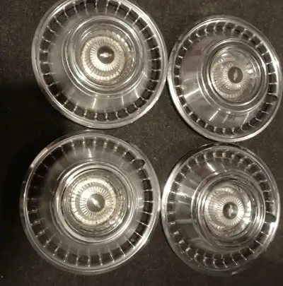 Hubs caps came off 1964 Chevrolet. Good shape. $90.00 cash firm priced