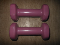 Fitness Dumbbells  Hand Weights pair.