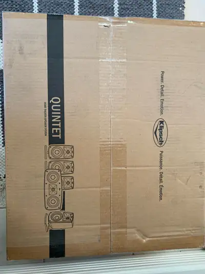 Klipsch Quintet 5.0 Speakers: NEW IN BOX, View more