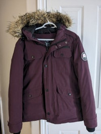 Hooded Winter Jacket Alpine Tek Size 34-36 Small
