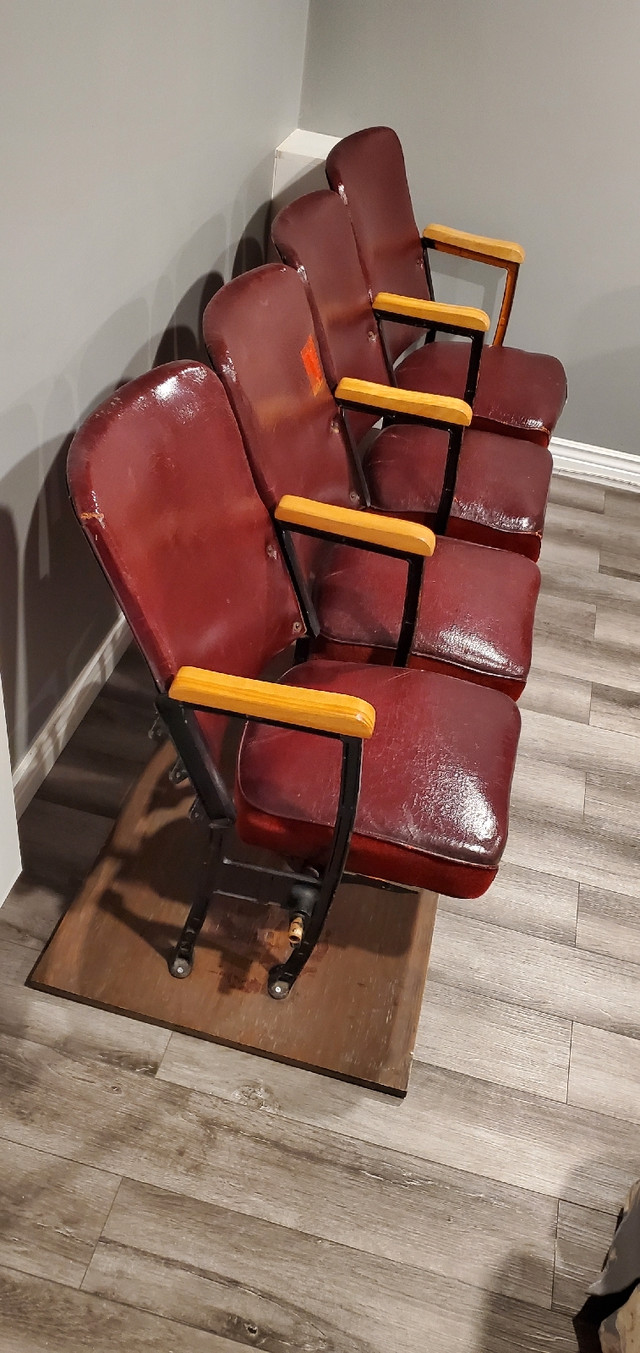 Movie theater seats  in Chairs & Recliners in Truro - Image 2